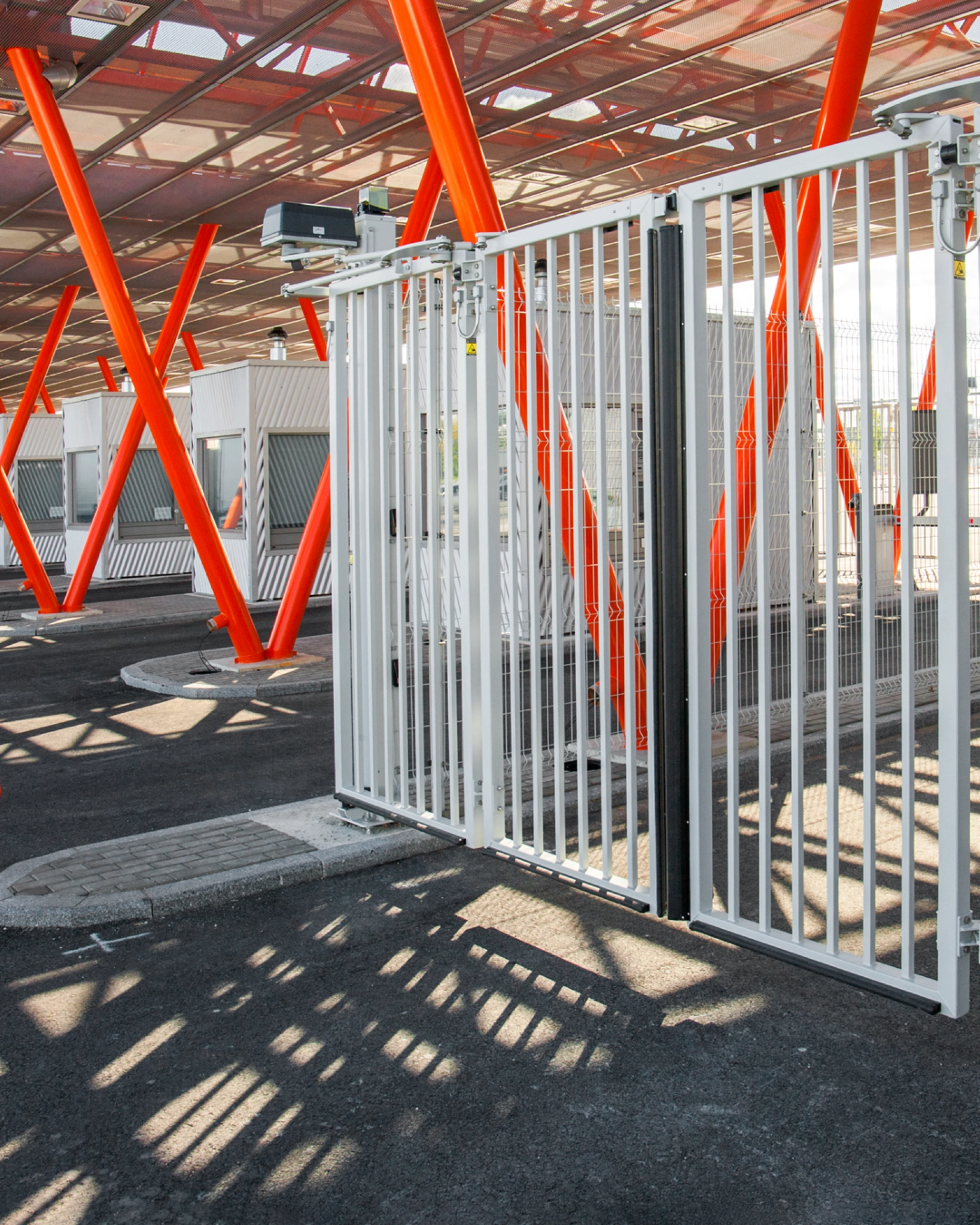 industrielle foldehegnsporte til havne