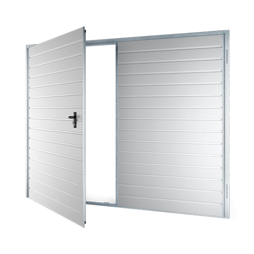 Enkelt- og dobbeltfløjede porte