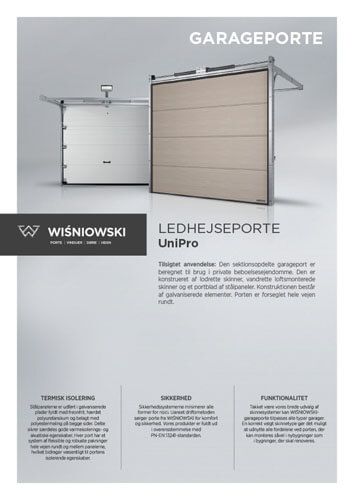 Ledhejseporte UniPro