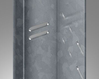 Dobbelte fastgørelseshuller til montering