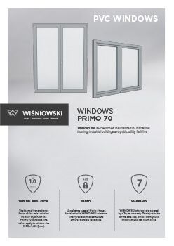 PVC PRIMO 70 windows (EN)