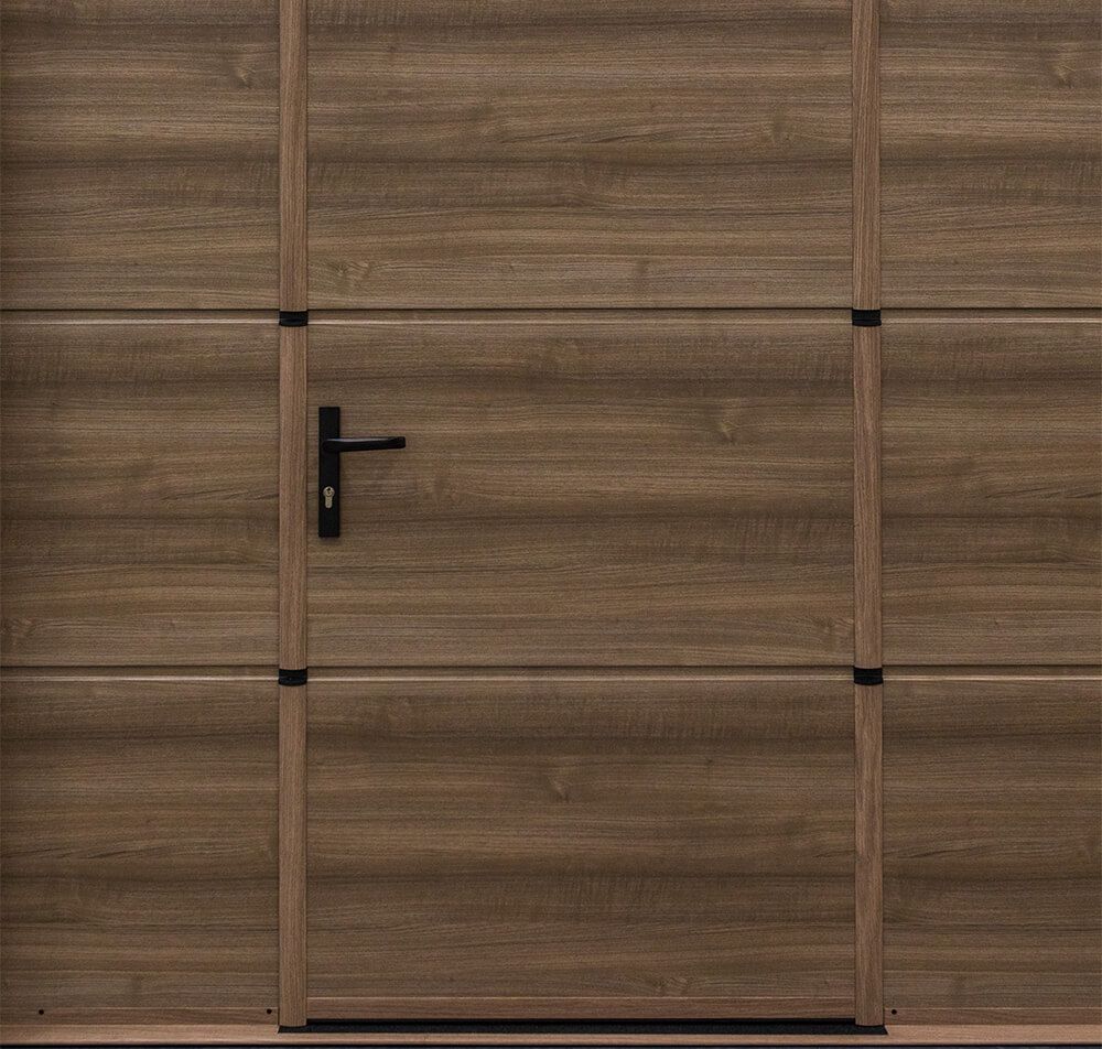 Gangdør i garageporten