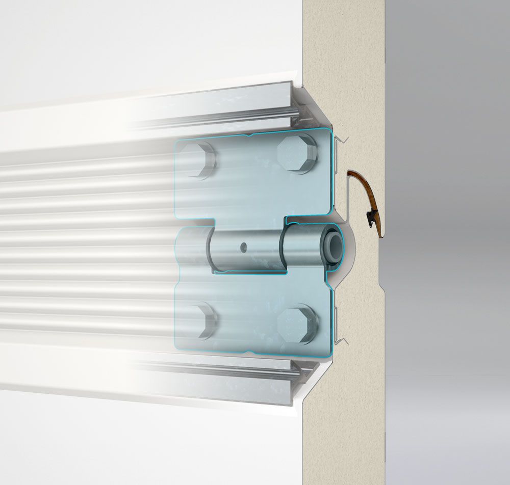 Støjsvage skjulte hængsler