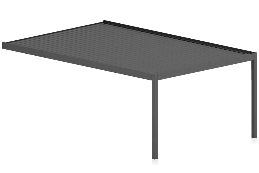 Vægmonteret pergola